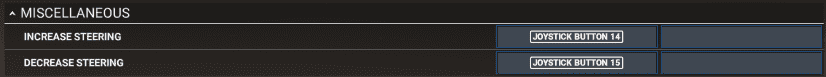 MSFS Controller Options Keyboard Mapping